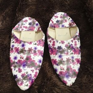 Handmade Moroccan slippers size 7.5